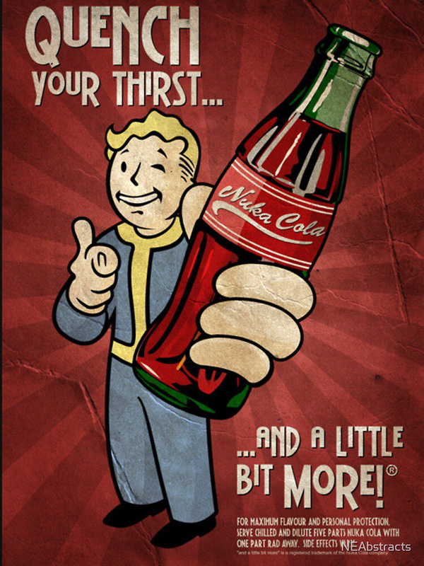 تی شرت طرح فال اوت | Nuka Cola Poster