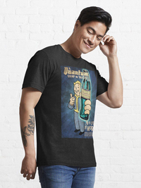 تی شرت طرح فال اوت | Nuka Cola Quantum Poster Essential T-Shirt