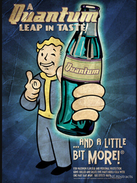 تی شرت طرح فال اوت | Nuka Cola Quantum Poster Essential T-Shirt
