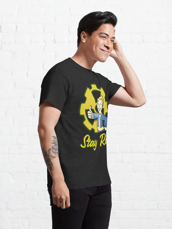 تی شرت کلاسیک طرح فال اوت | Stay Rad
