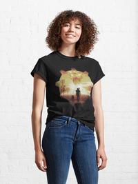 تی شرت کلاسیک طرح فال اوت | Lone Wanderer Classic T-Shirt