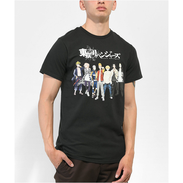 تی شرت طرح توکیو ریوِنجِرز | Character Group Shot Unisex Adult