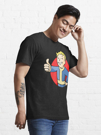 تی شرت طرح فال اوت | Vault Boy Essential T-Shirt