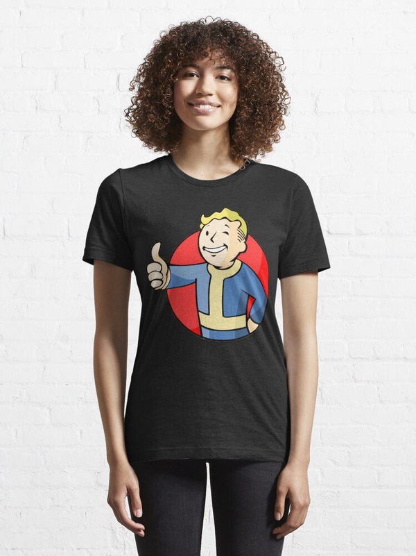 تی شرت طرح فال اوت | Vault Boy Essential T-Shirt
