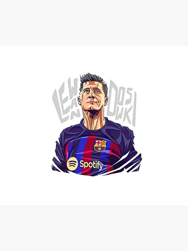پد موس و دسک پد طرح Barcelona بارسلونا طرح Lewandowski