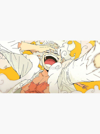 پد موس و دسک پد طرح One piece وان پیس طرح Luffy Gear 5