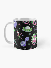 ماگ Rick and Morty | ماگ ریک اند مورتی طرح Rick and Morty pattern