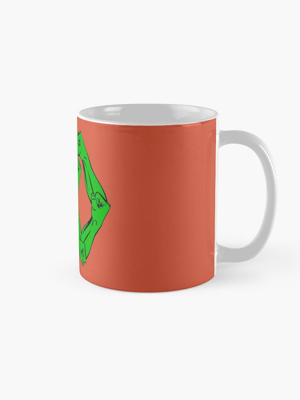 ماگ EXO  | ماگ اکسو طرح EXO POWER LOGO GREEN