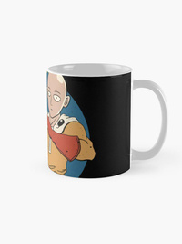 ماگ One punch man | ماگ وان پانچ من طرح cool hero caped number ones baldy funny