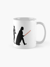 ماگ Star wars | ماگ جنگ ستارگان طرح Dark side of Evolution