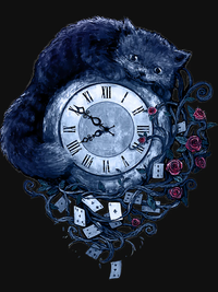  تی شرت آلیس در سرزمین عجایب | Time in Wonderland Classic