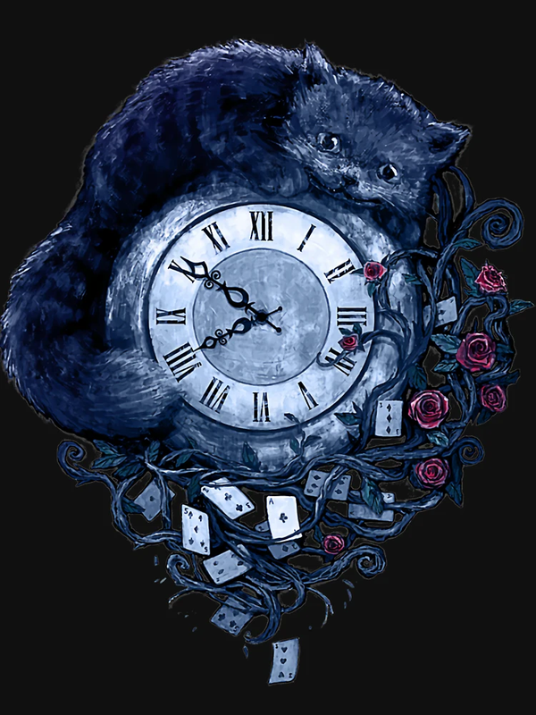  تی شرت آلیس در سرزمین عجایب | Time in Wonderland Classic