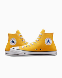 کفش ال استار اصل ساق بلند مدل کلاسیک رنگ زرد all star chuvk yellow