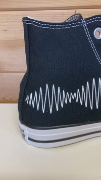 کفش مدل کتونی ال استار زنانه کاستوم | Arctic Monkeys تک سایز