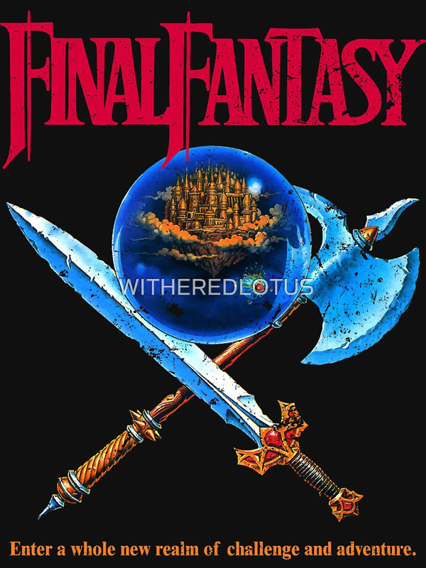 تی شرت طرح فاینال فانتزی | Final Fantasy (Classic) Essential T-Shirt