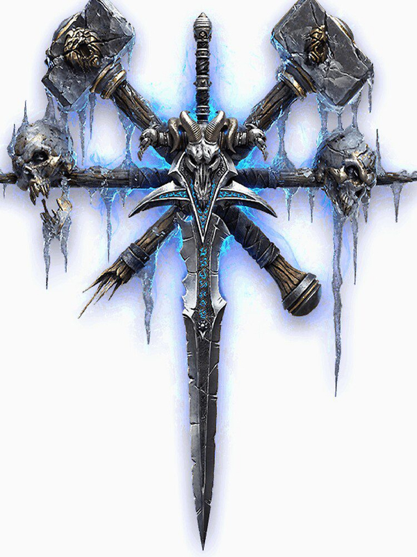 تی شرت کلاسیک ورلد اف وارکرافت | Frostmourne