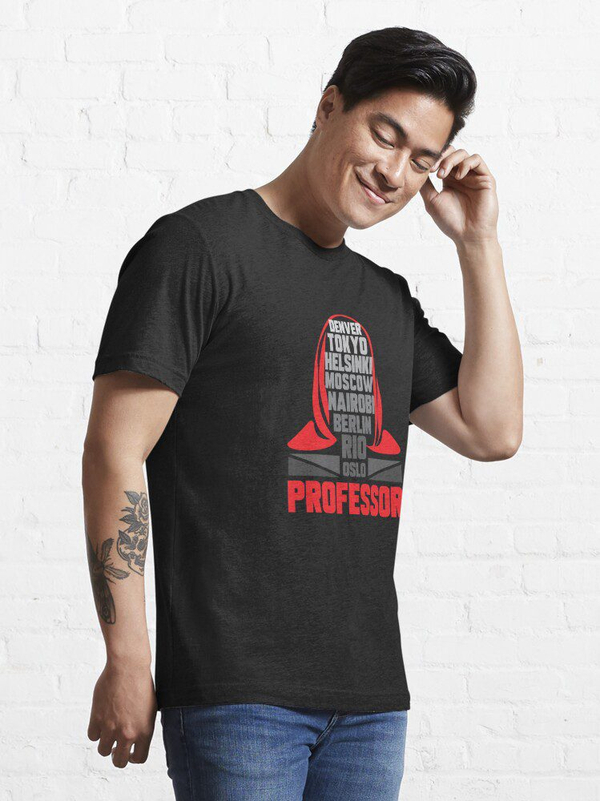 تی شرت طرح سرقت پول | Heist Hood Essential T-Shirt