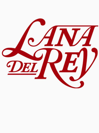 تی شرت کلاسیک لانا دل ری | Lana Del Rey Logo