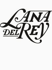 تی شرت کلاسیک لانا دل ری | Lana Del Rey Logo Decal