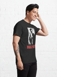 تی شرت کلاسیک طرح مکس پین | Max Payne Classic T-Shirt