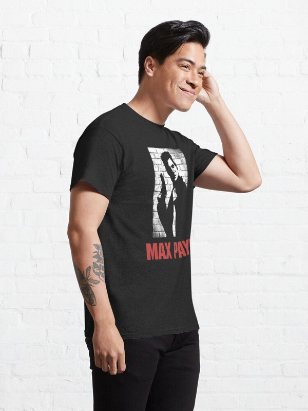 تی شرت کلاسیک طرح مکس پین | Max Payne Classic T-Shirt