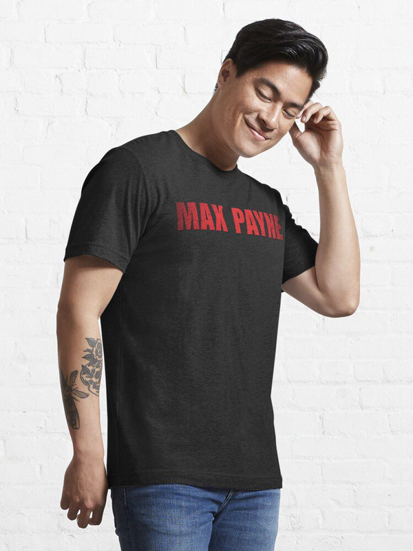تی شرت طرح مکس پین | Max Payne Essential T-Shirt