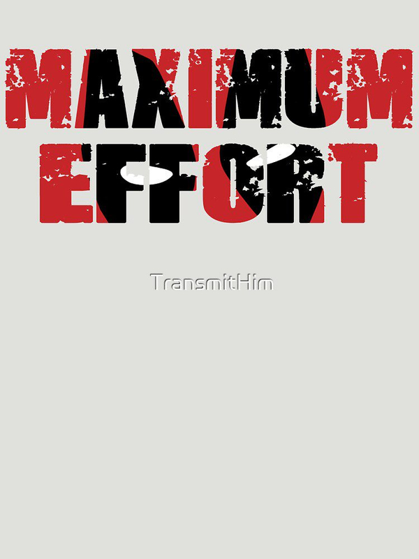 تی شرت طرح ددپول | Maximum Effort Essential T-Shirt