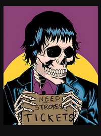 تی شرت کلاسیک استروکس | Need Strokes Tickets