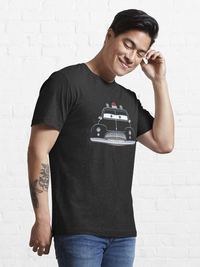 تی شرت طرح ماشین ها | Sheriff Essential T-Shirt