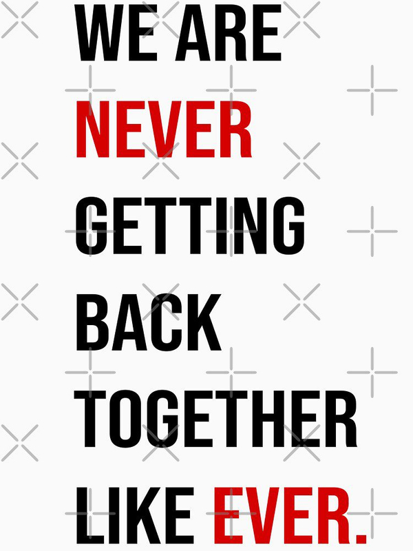 تی شرت کلاسیک تیلور سوئیفت | Taylor Swift 22 Shirt (We Are Never Getting Back Together Like Ever)