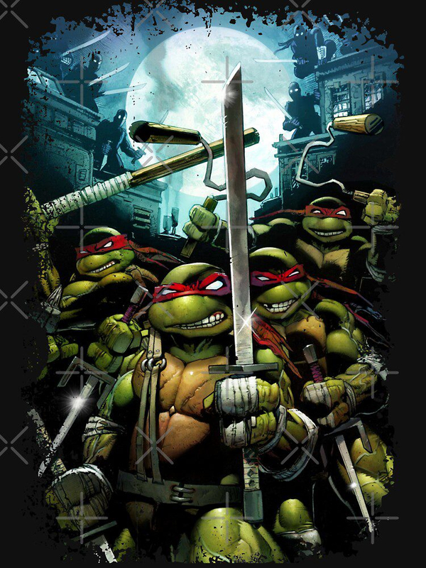 تی شرت کلاسیک لاک پشت های نینجا | Teenage Mutant Ninja Turtles - TMNT Retro