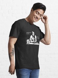 تی شرت طرح کارآگاه حقیقی | Time is a Flat Circle Essential T-Shirt