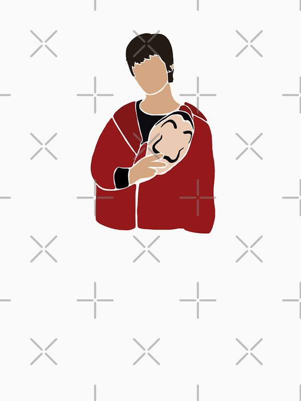 تی شرت کلاسیک سرقت پول | Tokyo Cut-Out (Money Heist)