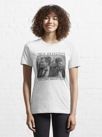 تی شرت طرح کارآگاه حقیقی | The Long Bright Dark Essential T-Shirt