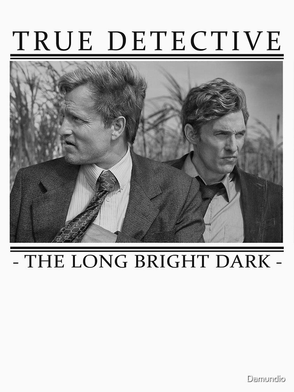 تی شرت طرح کارآگاه حقیقی | The Long Bright Dark Essential T-Shirt