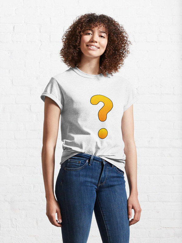تی شرت کلاسیک ورلد اف وارکرافت | Question Mark Quest Hand