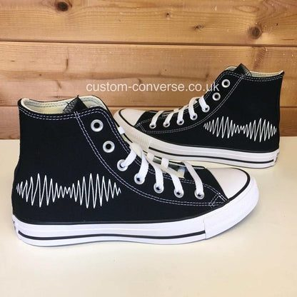 کفش مدل کتونی ال استار زنانه کاستوم | Arctic Monkeys تک سایز