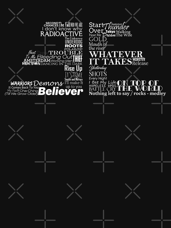 تیشرت ایمجین دراگونز | Evolve Typographic