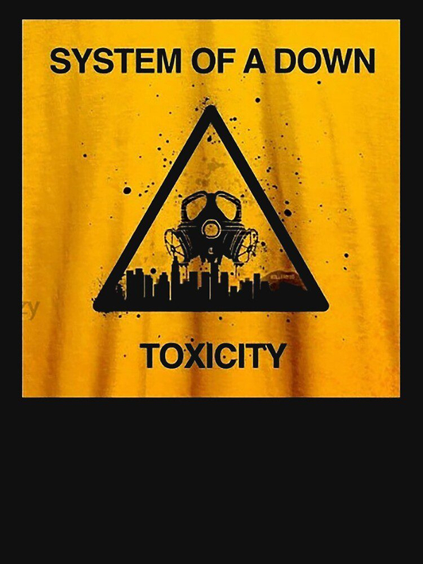 تی شرت سیستم او ا داون | system of a down toxicity - art Essential
