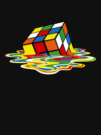 تیشرت بیگ بنگ تئوری | Melting cube Sheldon TBBT