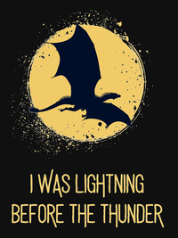 تیشرت ایمجین دراگونز | I Was Lightning Before The Thunder