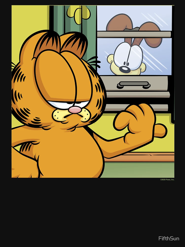 تی شرت گارفیلد | Garfield Odie Garfield Window