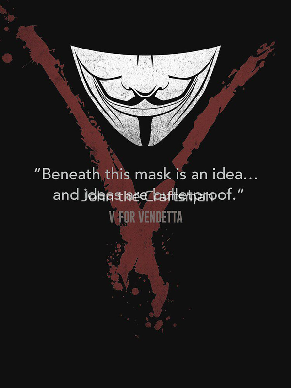 تی‌شرت وی فور وندتا | V for Vendetta Classic T-Shirt