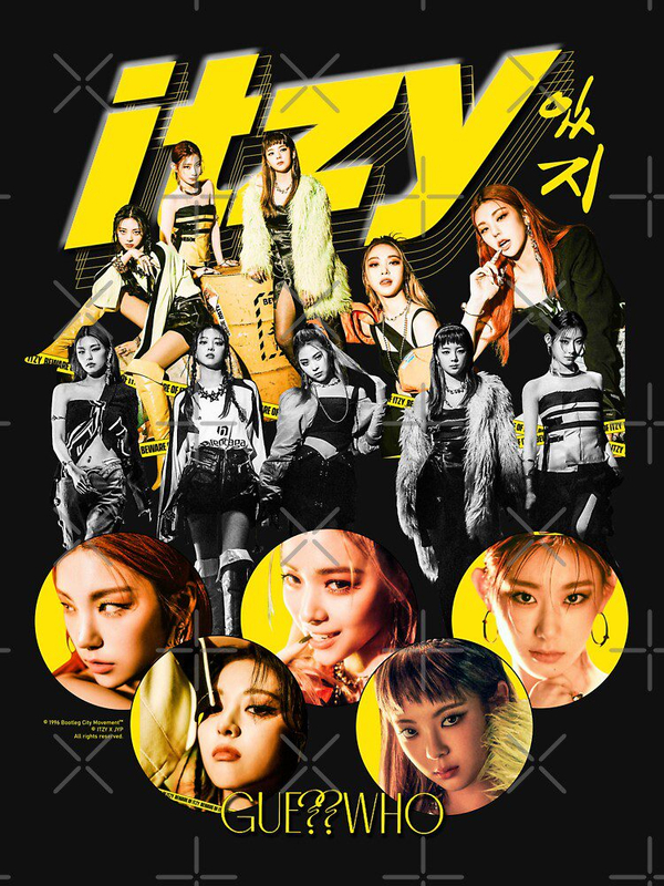  تیشرت ایتزی | ITZY  Guess Who??