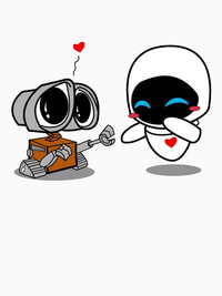 تیشرت وال ای | Wall-e and Eve Classic