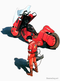 تی شرت آکیرا | Kaneda from Akira manga