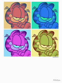  تی شرت گارفیلد | Garfield Pop Color 4 Grid
