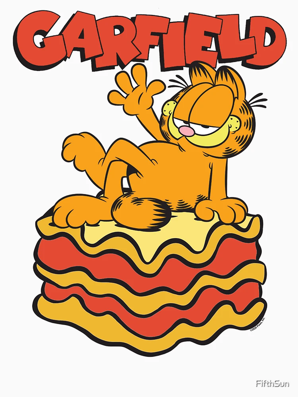  تیشرت گارفیلد | Garfield Lasagna Slice Garfield Pose