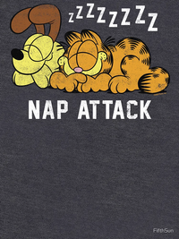  تی شرت گارفیلد | Garfield Odie Garfield Nap Attack Zzzz