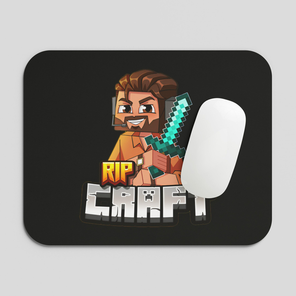 پد موس و دسک پد طرح اختصاصی امیر RIP Craft مشکی